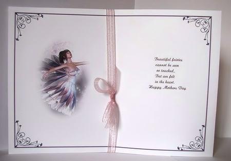 Pink Fairy Ballerina Insert by Barbara Hiebert