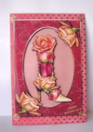 Boot of Joy Roses by Barbara Hiebert