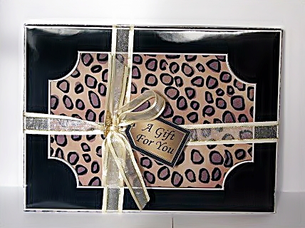 3D Animal Print Dvd or Console Game Gift Box Mini Kit by Barbara Hiebert