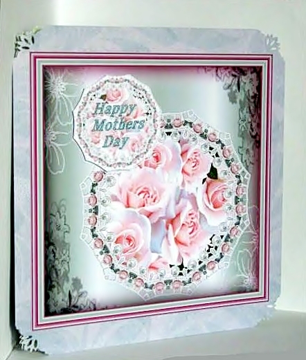 Pretty Roses Get Well Loving Wishes Any Occasion Card by Barbara Hiebert