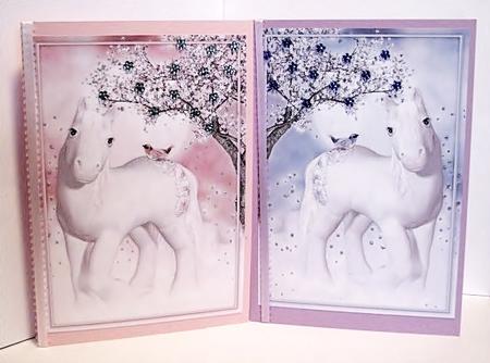 2 Little Fantasy Pony Toppers by Barbara Hiebert