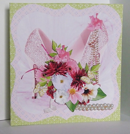 Shoes, Flowers and Pearls by Barbara Hiebert