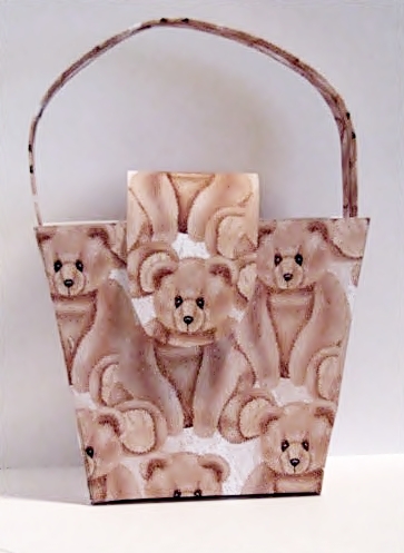 Teddybear Background by Barbara Hiebert