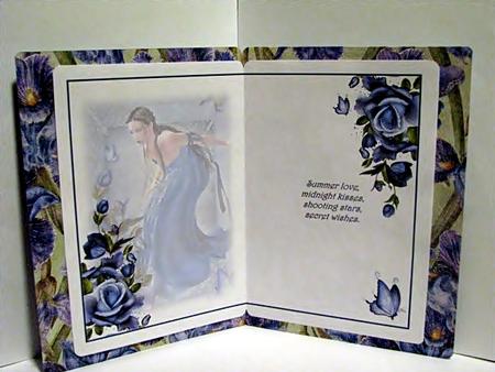 Secret Garden Blank Insert by Barbara Hiebert