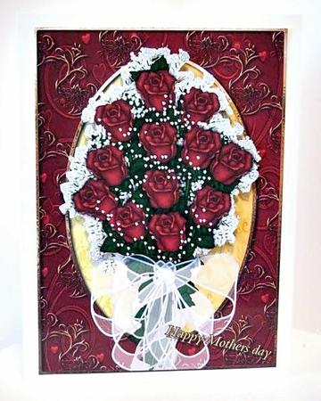 Bouquet of Red Roses by Barbara Hiebert