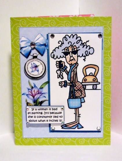 Stella and Parking Quick Card by Barbara Hiebert