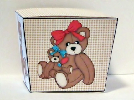Cute Teddies Gift Box by Barbara Hiebert