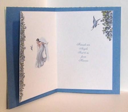 Butterfly Angel Insert by Barbara Hiebert