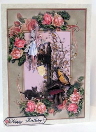 Female Card with Letterbox and More by Barbara Hiebert