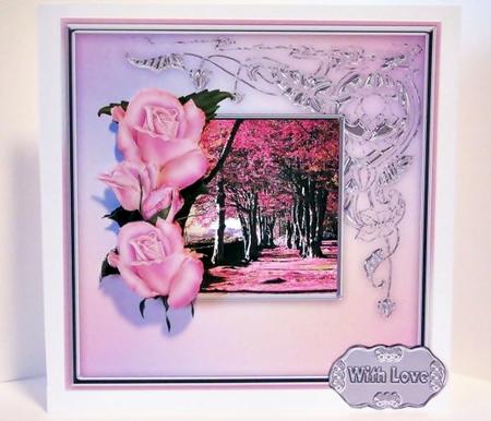 Pink Trees and Roses by Barbara Hiebert
