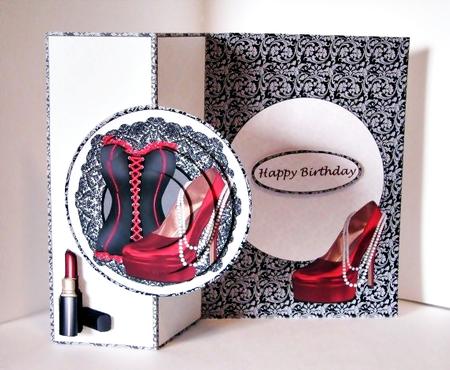 Corset Pearls and Shoe by Barbara Hiebert