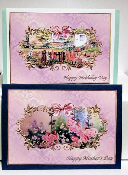 Romantic Garden Toppers by Barbara Hiebert
