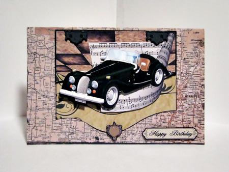 Vintage Card Male Any Occasion by Barbara Hiebert