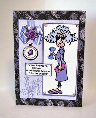 Stella and Exercise Quick Card by Barbara Hiebert