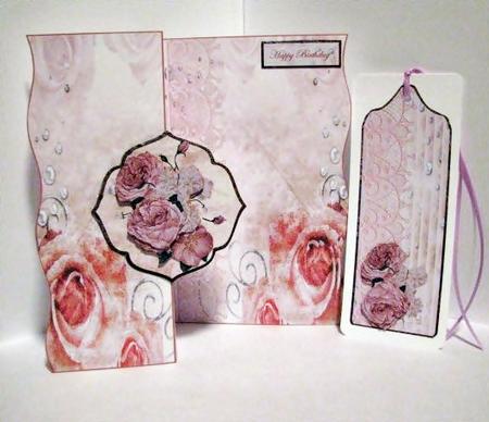 Rose Curved No Hole Mini Kit by Barbara Hiebert