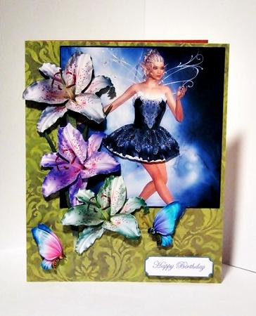 Ballerina Fairy Topper 1 by Barbara Hiebert