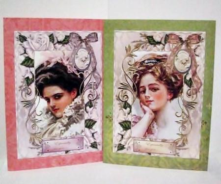 Vintage Beauty's Vintage Roses and Cameo by Barbara Hiebert