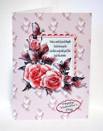 Valentine Rose Topper by Barbara Hiebert