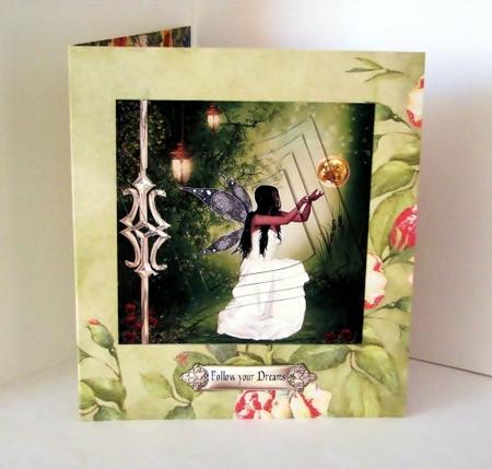 Magical Faerie Pyramid Topper by Barbara Hiebert