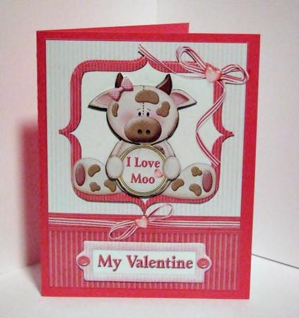 I Love Moo Valentine by Barbara Hiebert