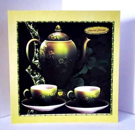 Tea Cups by Barbara Hiebert