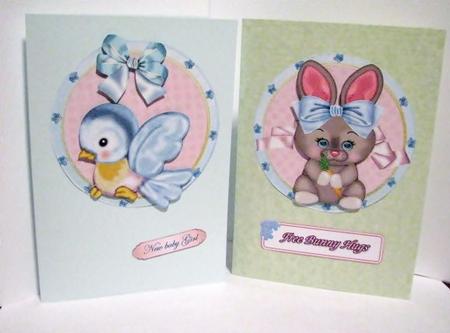 Easter /spring Toppers Cute by Barbara Hiebert