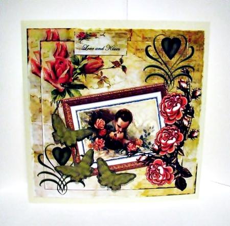 Vintage Valentine/ Anniversary by Barbara Hiebert