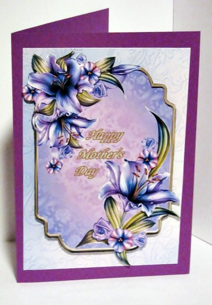 Gorgeous Wynter Lilies Topper by Barbara Hiebert