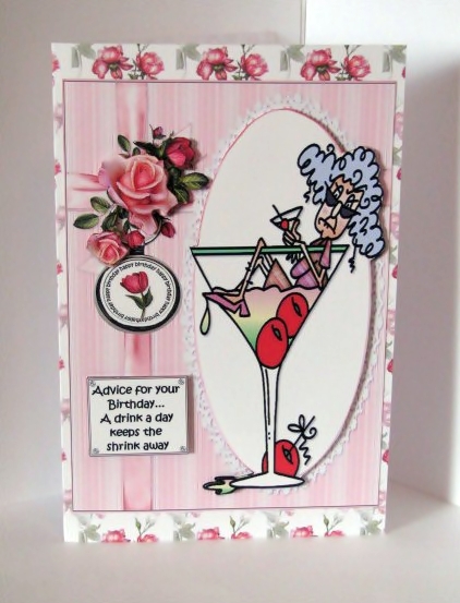 Stella Has Birthday Advice Quick Card by Barbara Hiebert