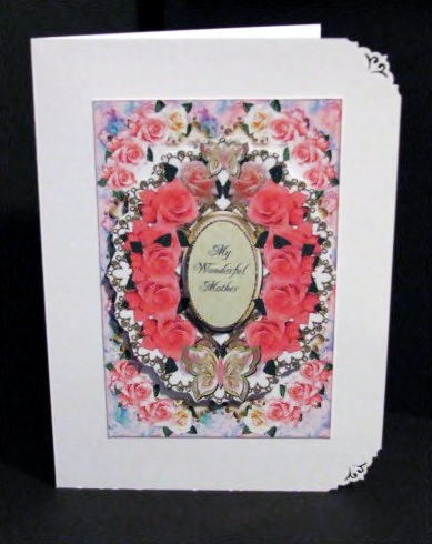 Roses for You Card Front & Insert 1 by Barbara Hiebert