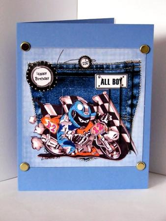 All Boy Birthday Son Pyramid by Barbara Hiebert