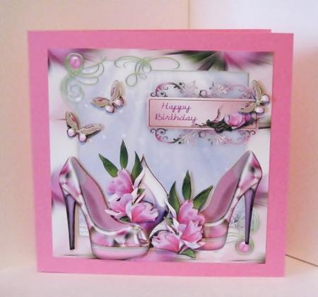 Shoes with Magnolias by Barbara Hiebert