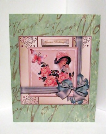 Vintage Beauty Panels by Barbara Hiebert