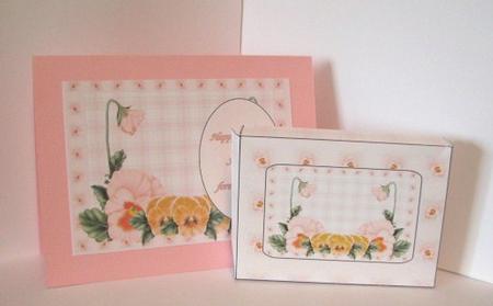 Orange Pansy Gift Box by Barbara Hiebert