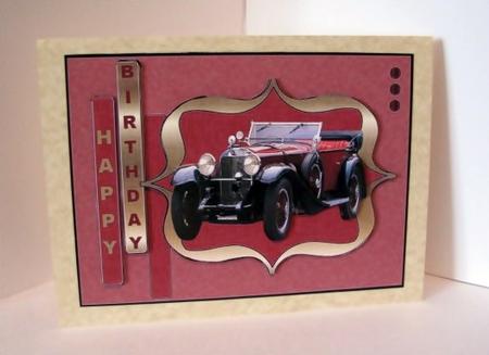 Red Vintage Motor Cardfront Featured Gallery Photo
