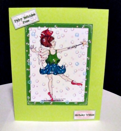 Crafty Bob's Sassy Cheryl Single: Sassy Fairy by Barbara Hiebert
