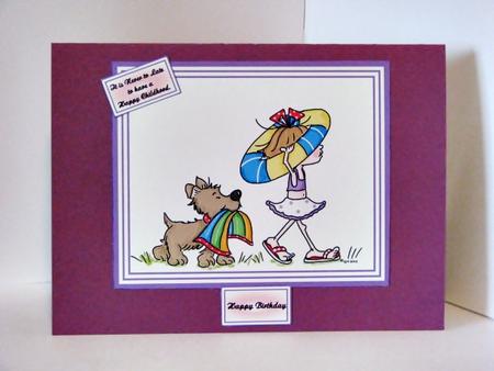 Crafty Bob's Sassy Cheryl Single: Sassy Sally & Bella -  by Barbara Hiebert
