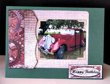 Vintage Beauty a Car by Barbara Hiebert