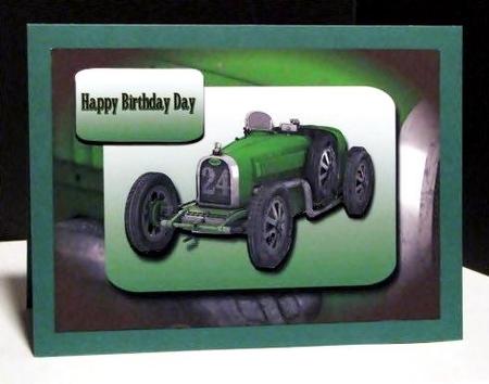 Vintage Racing Green by Barbara Hiebert