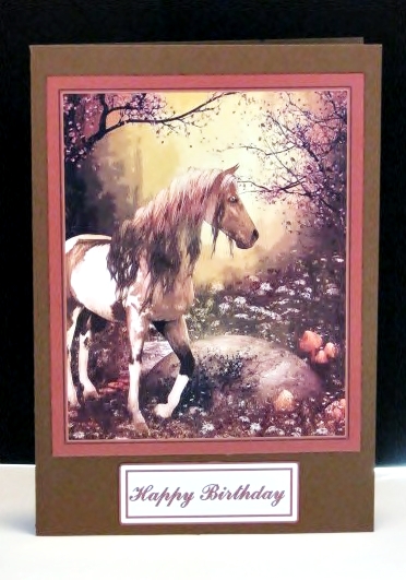 Horse in the Wild Wood by Barbara Hiebert