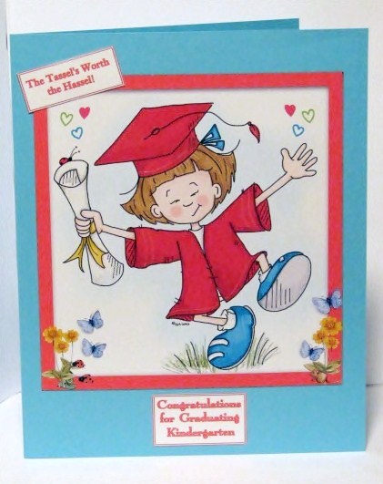 Crafty Bob's Sassy Cheryl Single: Sassy Sally Graduates -  by Barbara Hiebert