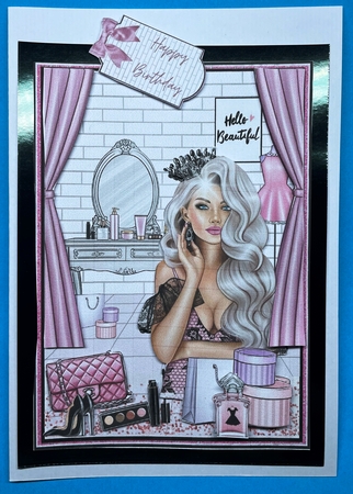 Hello Beautiful Mini Card Kit #6 by Bea Stevens