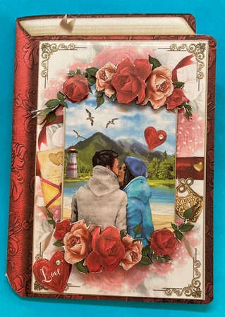 Book Of Romance Ethnic 03 - Shaped Mini Page Kit by Bea Stevens