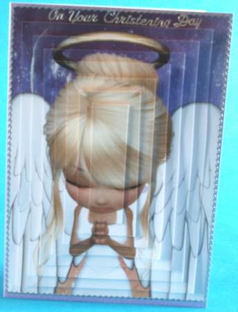 Little Praying Angel A5 Pyramage Kit by Bea Stevens