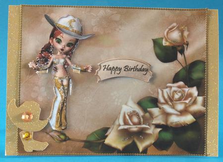 Cowgirl Cookie by Bea Stevens