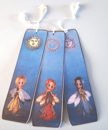 Cute Fairy Bookmark by Bea Stevens