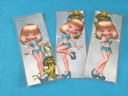 Dolly Set of Three Bookmarks by Bea Stevens