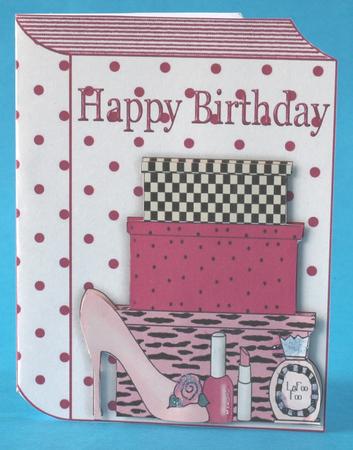 All Girl Makeup on Dotty Folded Book by Bea Stevens