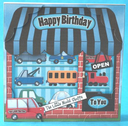 8 x 8 the Little Model Shop Topper by Bea Stevens