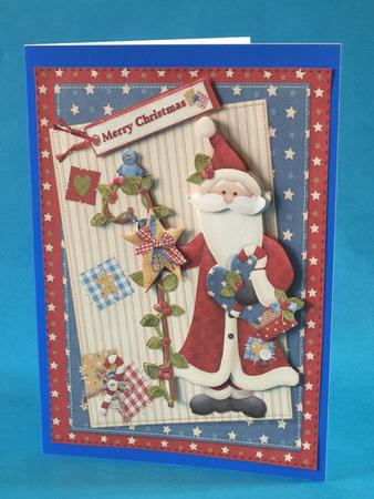 Patchwork Santa by Bea Stevens